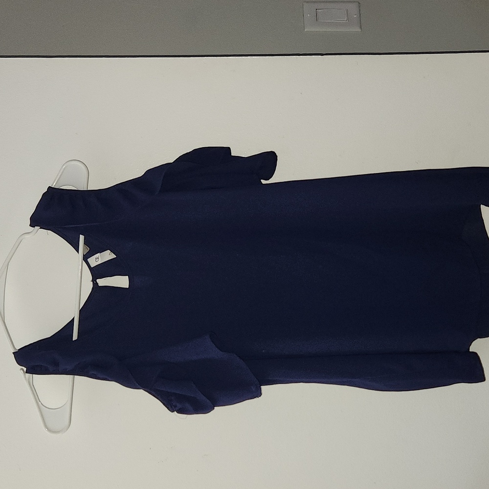 Open shoulder womens blouse